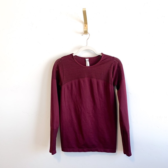 Fabletics Tops - Fabletics Musetta Seamless Mesh Long Sleeve Shirt